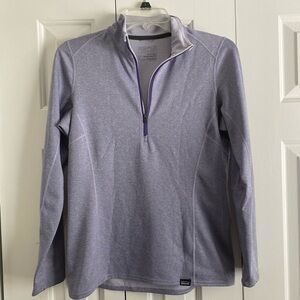 Patagonia capilene long sleeve base layer quarter-zip shirt size small